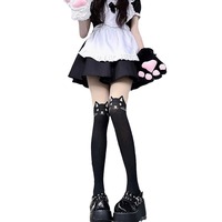 Women Cute Cat Pantyhose  - Thumbnail 2