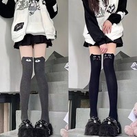 Cute Panda Knee Length Socks  - Thumbnail 3