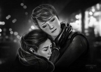 Kara and Alice - Detroit Become Human 