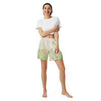 All-Over Print Unisex Athletic Long Shorts - Landscape that is coming - Thumbnail 4