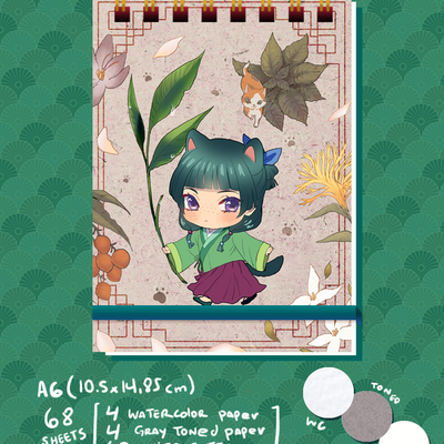 Herbalist mini sketchbook - Thumbnail 1