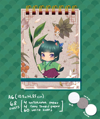 Herbalist_Mini sketchbook