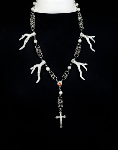 Maria Rosary Necklace