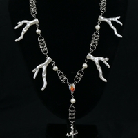 Maria Rosary Necklace - Thumbnail 1