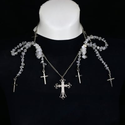Jesus loving princess necklace