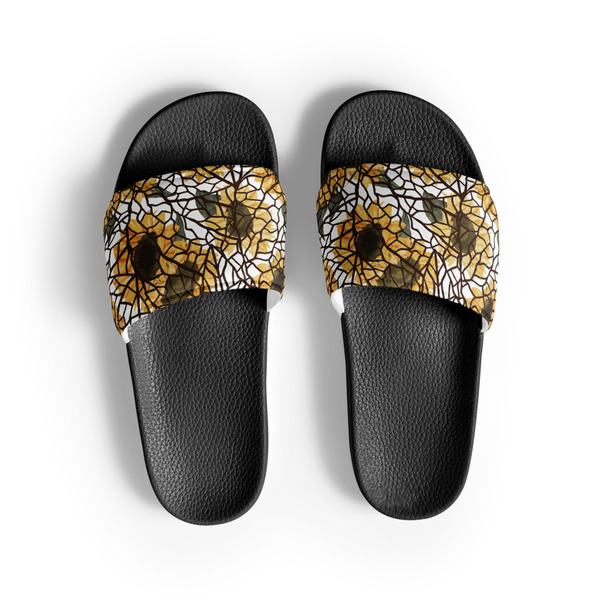Sunflower Panels Women's slides