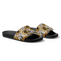 Sunflower Panels Women's slides - Thumbnail 7