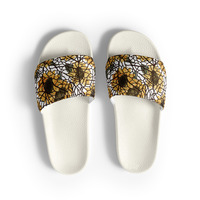Sunflower Panels Women's slides - Thumbnail 8