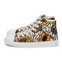 Sunflower Panes Womens high top canvas shoes-14