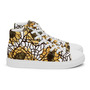 Sunflower Panes Womens high top canvas shoes-20