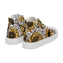 Sunflower Panes Womens high top canvas shoes-21
