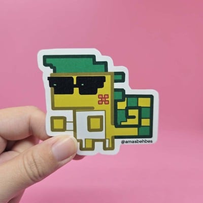 Ajaw sticker (no holo)