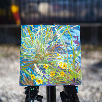 Flowers in canyonland