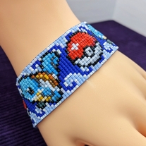 Pixel Bracelet - Water Turtle