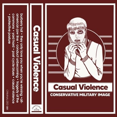Conservative military image - casual violence pre-order (ships 2/20)