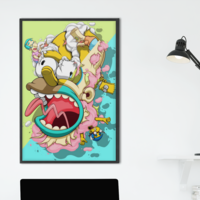 Oversize Print by Dhani Barragan "Deconstructed Yīnyáng”  - Thumbnail 3