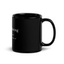 Caffeine | Black Glossy Mug-2