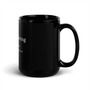 Caffeine | Black Glossy Mug-4