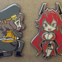 Red Hood Enamel Shaker Pin - Thumbnail 2