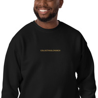 COLLECTIVUS.CHURCH embroidered  Sweatshirt - Thumbnail 1