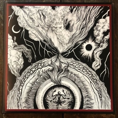 Saligia - vesaevus - dark red lp