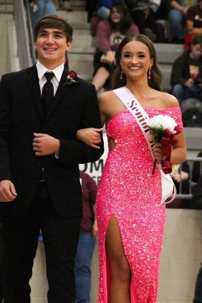 Charming One Shoulder Hot Pink Sequins Long Mermaid Prom Dresses with Slit ,PD231144