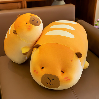 Bread capybara plush toy