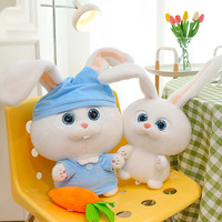 Cute Rabbit Doll Plush Toy - Thumbnail 1