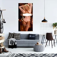Photo poster, retro,Anna Nicole Smith 1992, size А1 24.0157x47.6378 inches. Wall decoration, home decor, gift. - Thumbnail 1