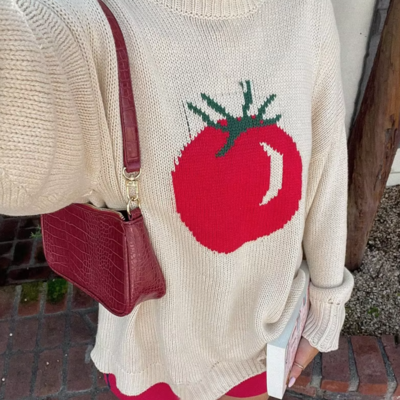 *free shipping*tomato jumper