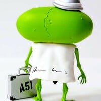ArTToy “Karoshi San Area 51 Edition” by  Andrew Bell - Thumbnail 2