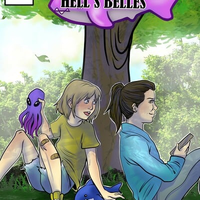 Hell's belles comic book #2
