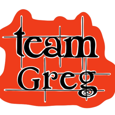 Team bel and greg sticker set