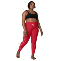 Single Heart Leggings with pockets - Thumbnail 3
