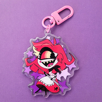 Hazbin Hotel Chibi Stars Acrylic Keychains - Set 2 - Thumbnail 1
