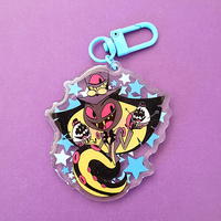 Hazbin Hotel Chibi Stars Acrylic Keychains - Set 2 - Thumbnail 2