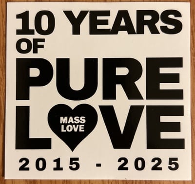 “10 Years of Pure Love” 2025 Tour Sticker Pack