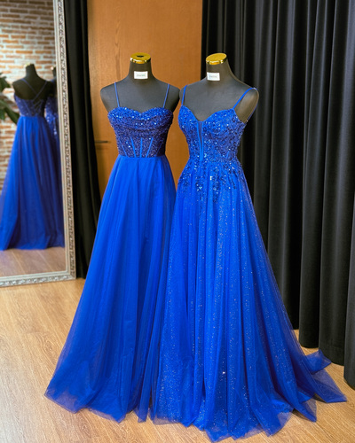 Royal Blue Formal Dress, Evening Dress,Prom Gowns,Prom Dresses Z93