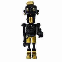 ArTToy by Rultron (Label 6Forest) "Jelly Buddy Black & Gold version"  - Thumbnail 1