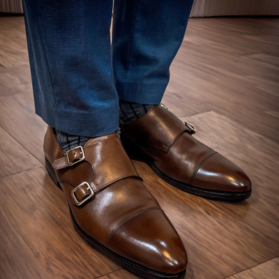 Dark brown dress shoes finest polishing handmade dress shoes for men's