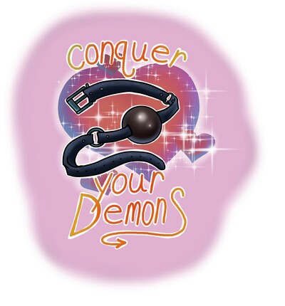 Conquer your Demons sticker