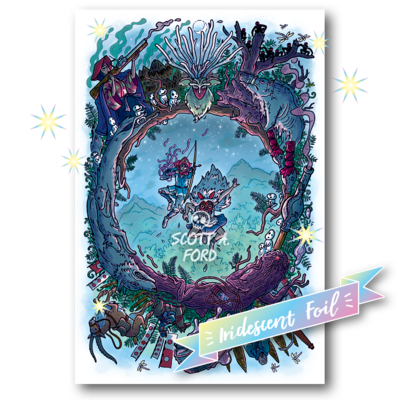 ✨ iridescent foil ✨ the princess