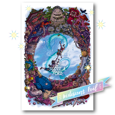 ✨ iridescent foil ✨ the spirit