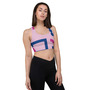 Twilight Abstract Longline Sports Bra-2