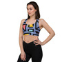 Wild Blue Yonder Longline Sports Bra-1