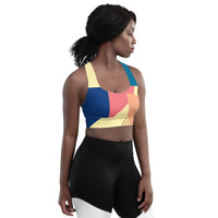 Banana Mania Longline Sports Bra - Thumbnail 2