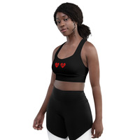 LO VE Longline Sports Bra copy - Thumbnail 1