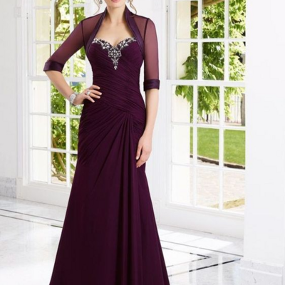 Vintage burgundy mother of bride/ groom dresses 