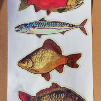 Fish sticker sheet 2025 - Thumbnail 2