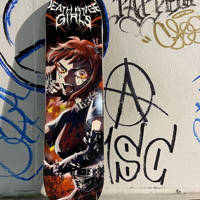 Death angel ~red~ skate deck